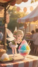 涼風のかき氷・妖精