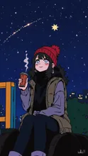 星明かりの公園で
