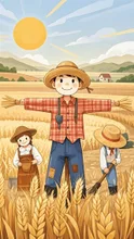 A Charming Cartoon - Style Ode to Rural Life