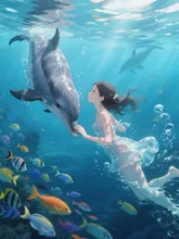 画像生成チャレンジ·潜ってみた の投稿作品