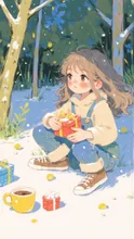 Silent Snowfall — マサキ⚡さんのAIイラスト