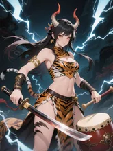 雷神女性化