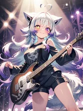 ライブ演奏 — azuさんのAIイラスト