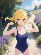 ラベンダーの丘·初夏チャレンジ の投稿作品