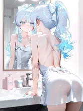 鏡の中の自分