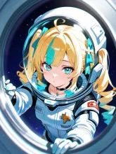 女性宇宙飛行士·星の海へ、無重力の憧れ の投稿作品
