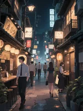 路地裏の飲み屋街🍻