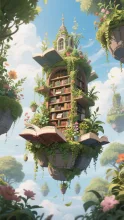 空飛ぶ図書館
