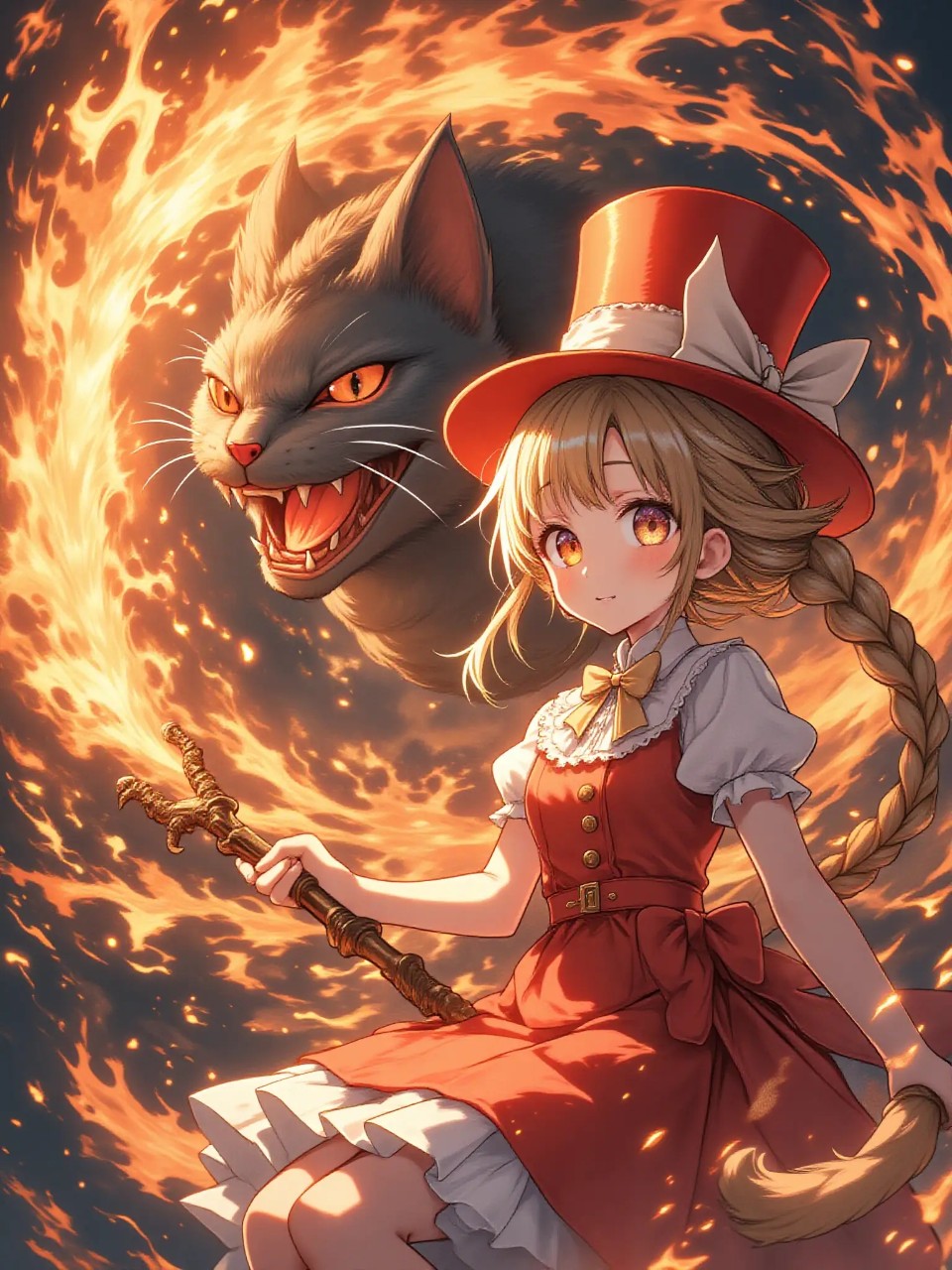 🔥炎獣召喚🔥 — 緋鞠さんのAIイラスト