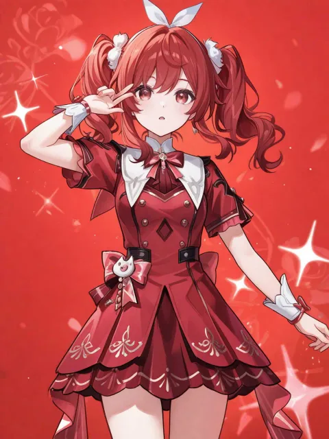 メンバーカラー 赤色 アイドル