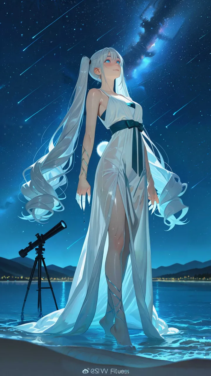 天体観測 — MAOMAOさんのAIイラスト