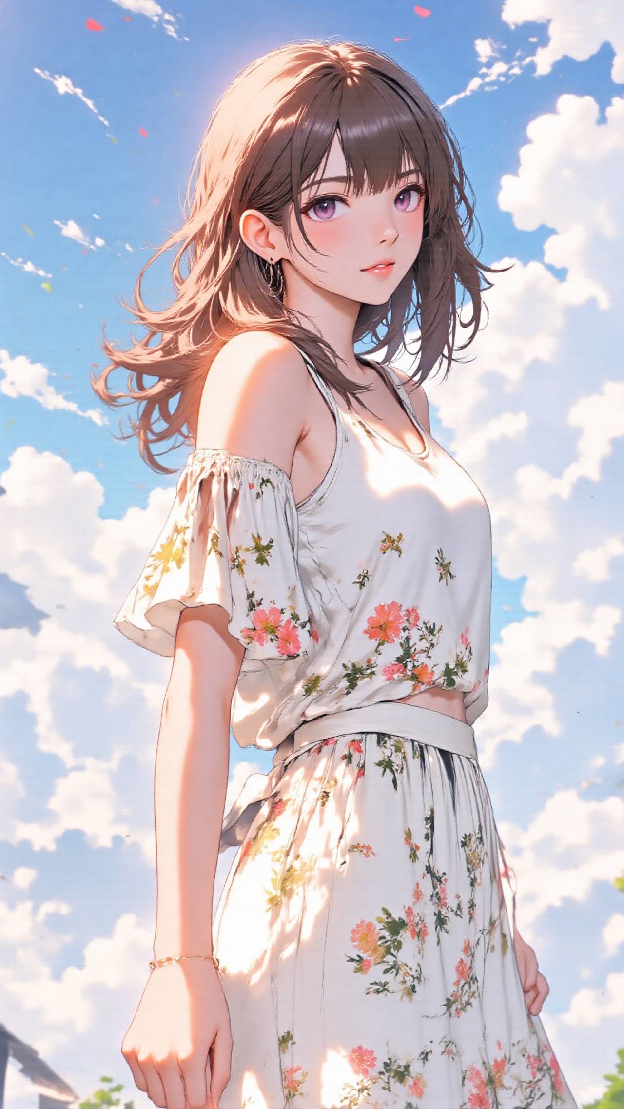 この髪どう？ — ジューンさんのAIイラスト