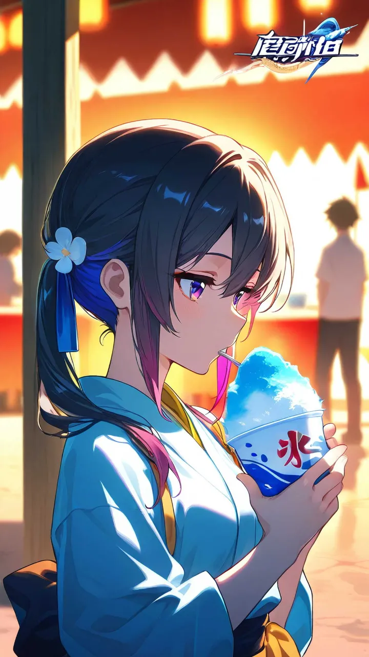 星降るかき氷・アイドル