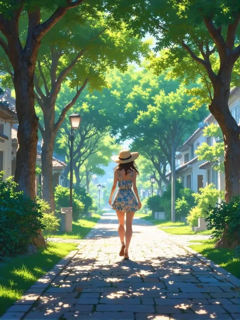 木々のトンネル