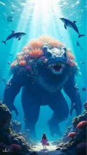古代巨大生物 珊瑚の島珍生物集