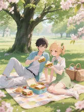 春のピクニック