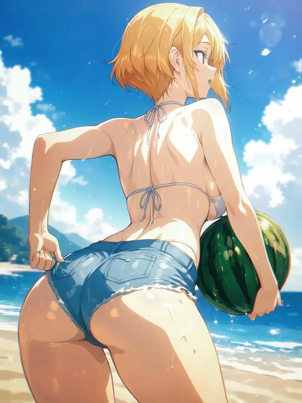 今スイカ持ってくからぁ〜!!