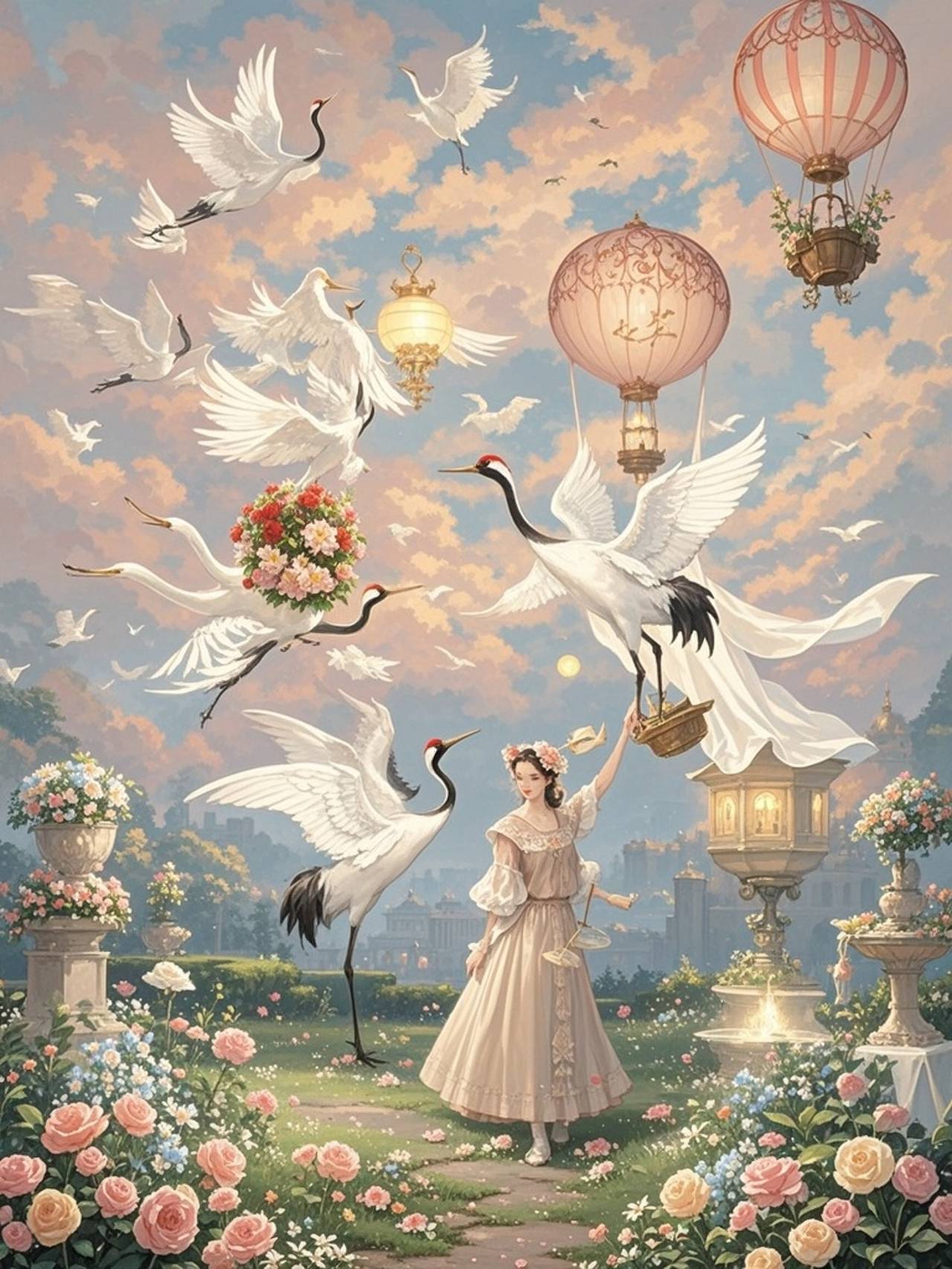 A blend of fantasy