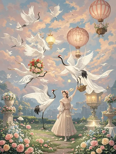 A blend of fantasy