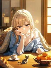 こたつ vs 暖炉·冬支度はどっち の投稿作品