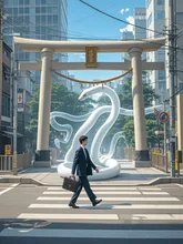 守護神に守られて