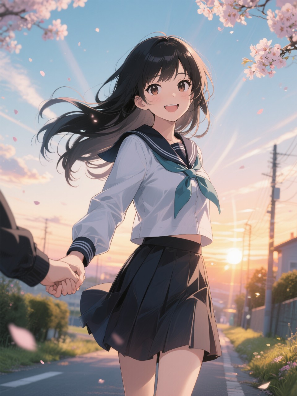 高精度アニメ - 春の帰り道 / はると