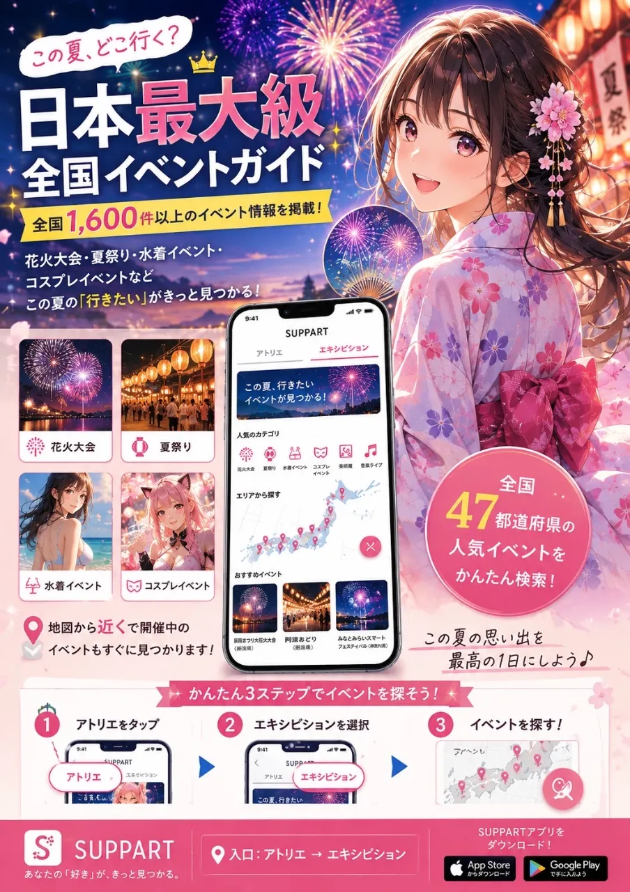 🎆 夏休み、どこ行く?