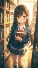 夏の図書室·静けさと本の香り の投稿作品
