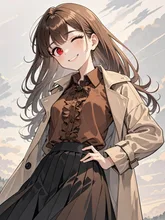 秋のコーデ — 𝓝𝓞𝓐さんのAIイラスト