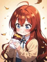 焼き芋·落ち葉のなかで の投稿作品