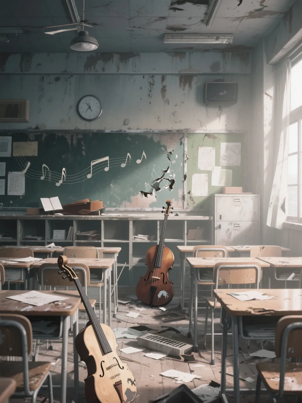 高精度アニメ, 共創DAY - 廃校の音楽室 / をん