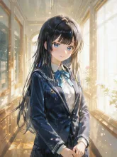 委員長 vs 転校生·教室の二人 の投稿作品