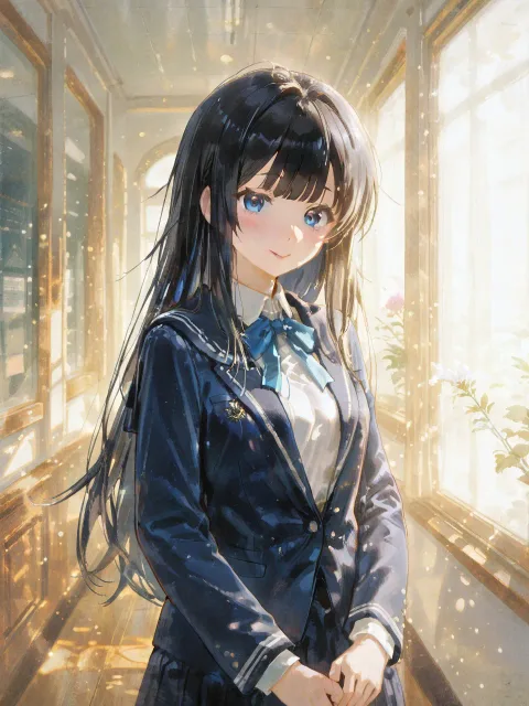 A fanciful and cute school… - 委員長 vs 転校生