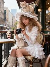 ロリータ少女と猫の物語♡ — ぴさんのAIイラスト