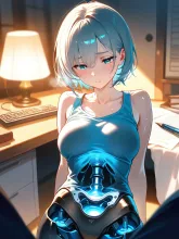 電脳少女·ネオンに灯る鋼の欲望 の投稿作品