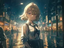 終わらない雨の中で·今宵チャレンジ の投稿作品