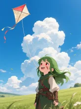 02-156 真夏の凧