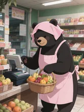 クマさんはレジ係🐻
