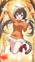 D　にゃんにゃん秋コーデ