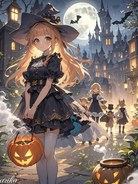 ハロウィンイラスト