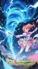 ヒナ・フラッシュ　「アイストルネード」