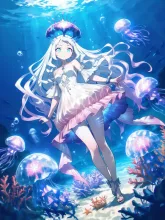 クラゲ娘·ゆらめく深海の秘密 の投稿作品