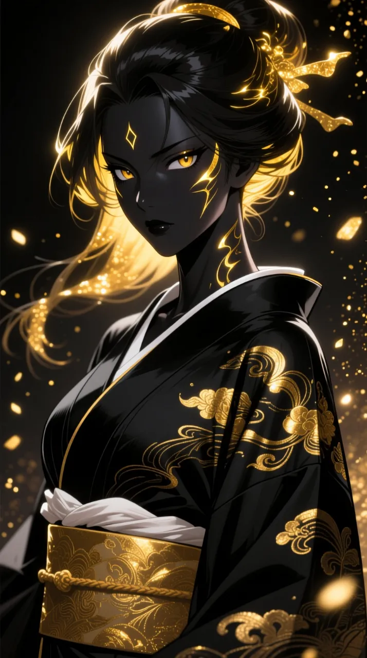 黒金の花魁