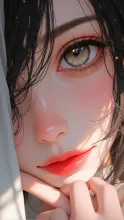 濡れた瞳