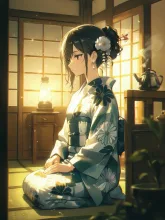 「（……立てない…）」
