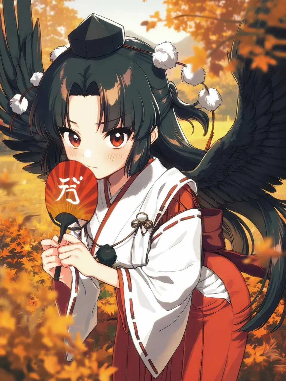 烏天狗の少女