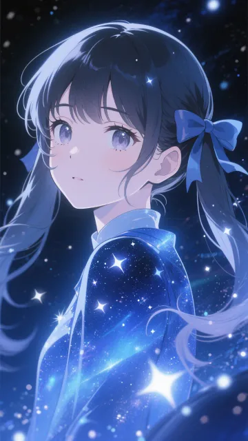 夜と同化する少女 3