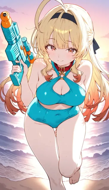 AI Artwork - ぞんびちゃん