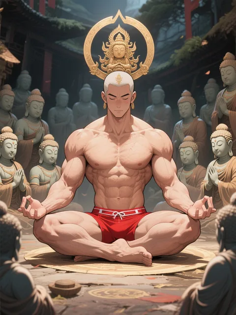 達磨ッチョ(瞑想編)