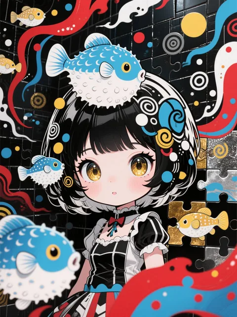 GO-UP ART 【Neither】Peraly: Fish.
